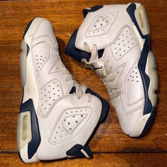 Kids air Jordan 6 midnight navy size 6y - Picture 3 of 6